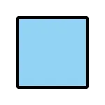 Blue Square SVG Icon